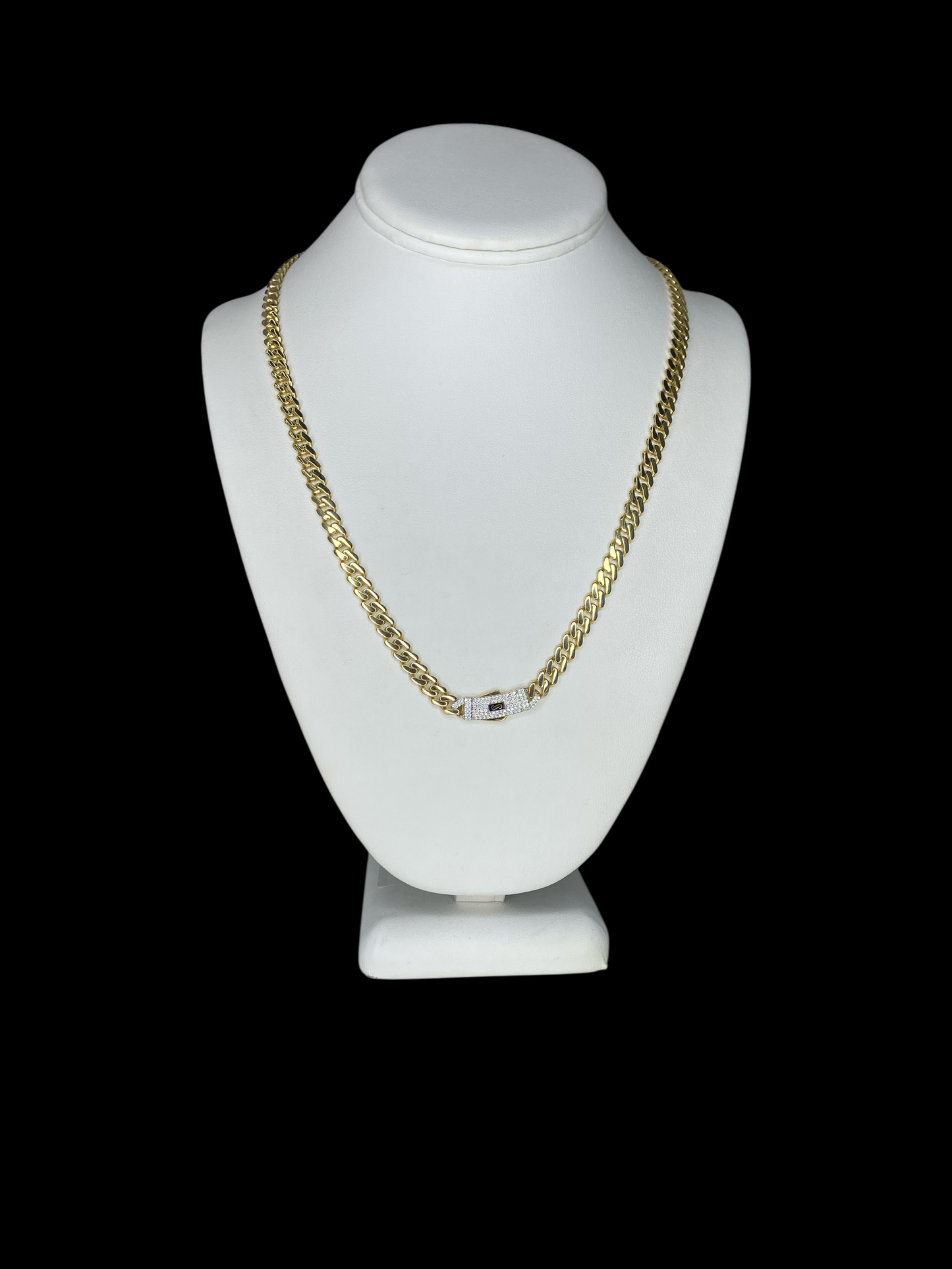 Chaîne Figaro 26" en or jaune 14 carats