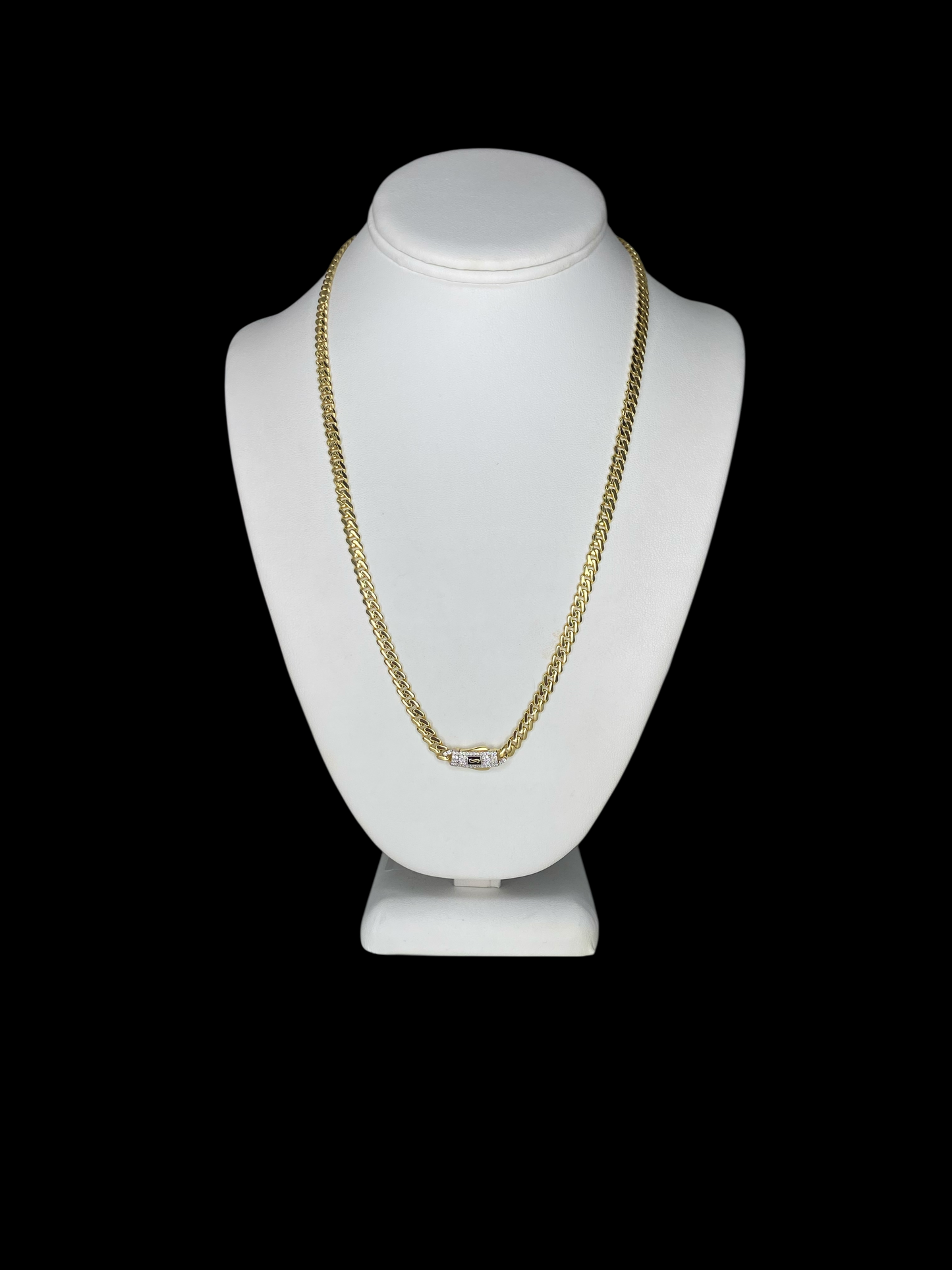 Chaîne Figaro 26" en or jaune 14 carats