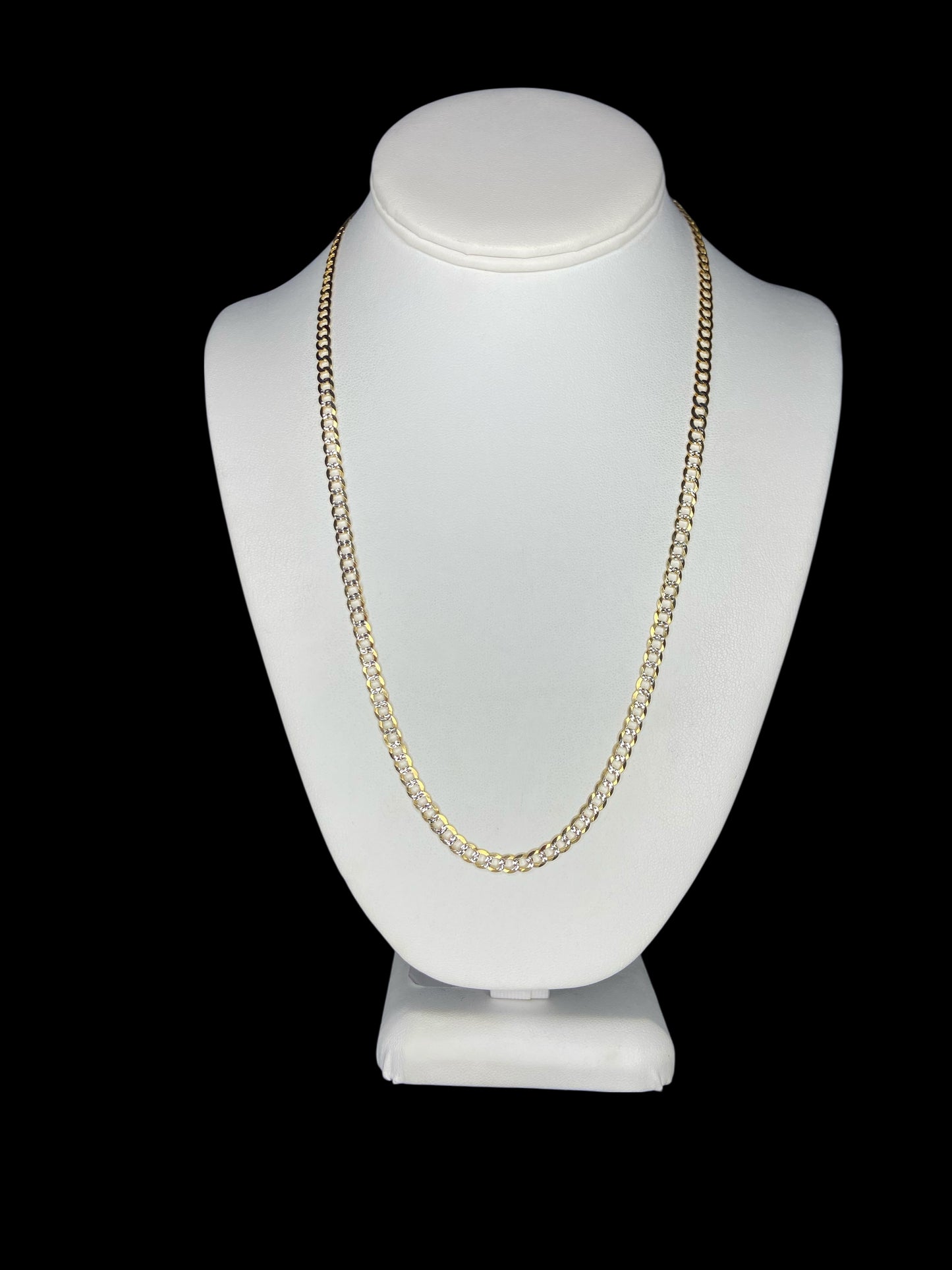 Chaîne Figaro 26" en or jaune 14 carats