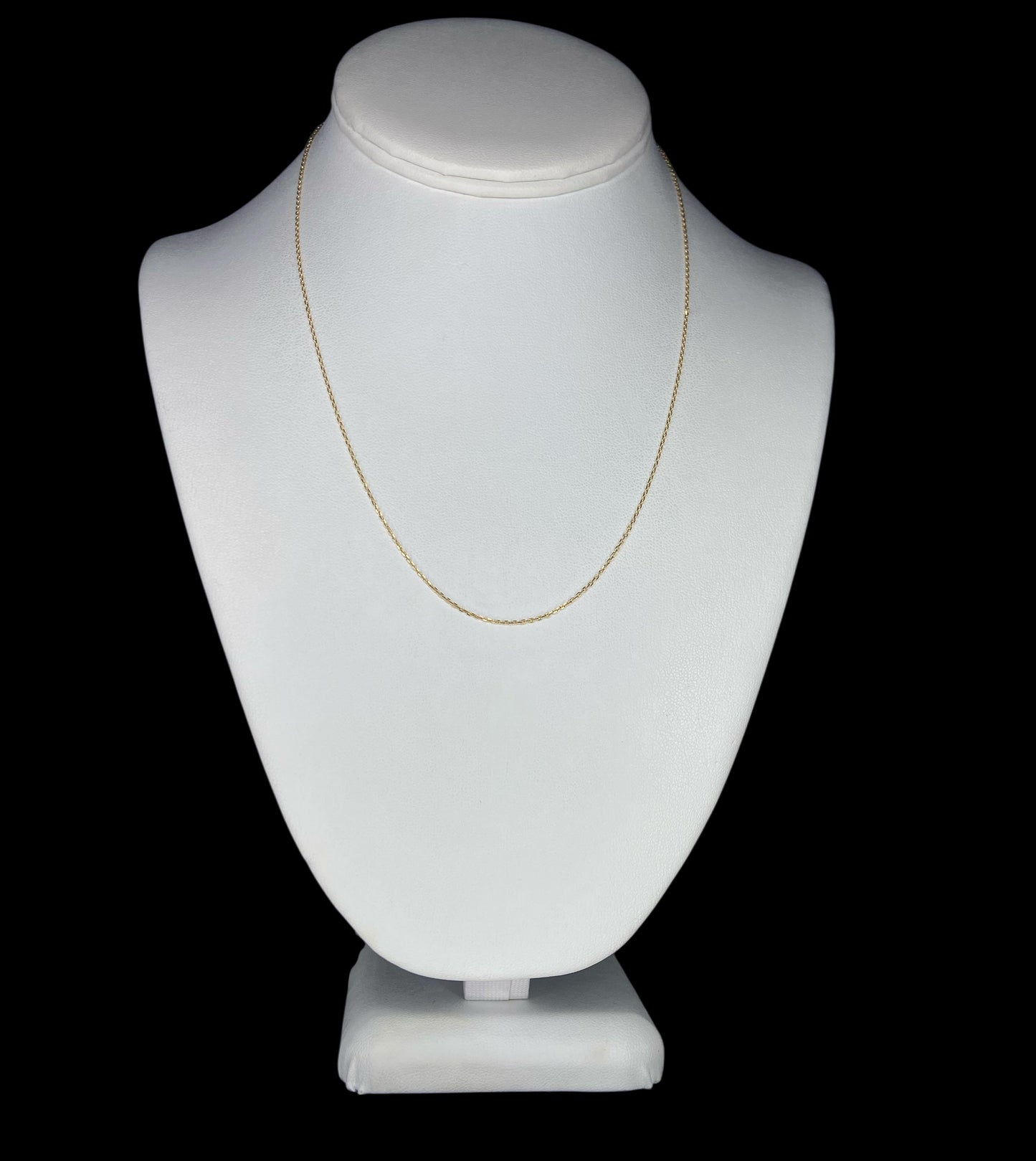 Chaîne Figaro 26" en or jaune 14 carats