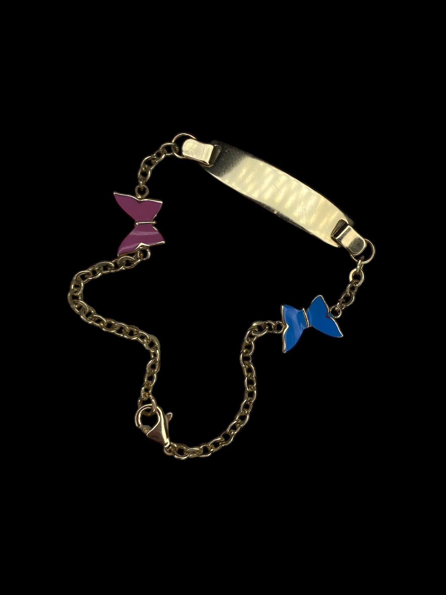 Bracelet gourmette en or jaune 14 carats