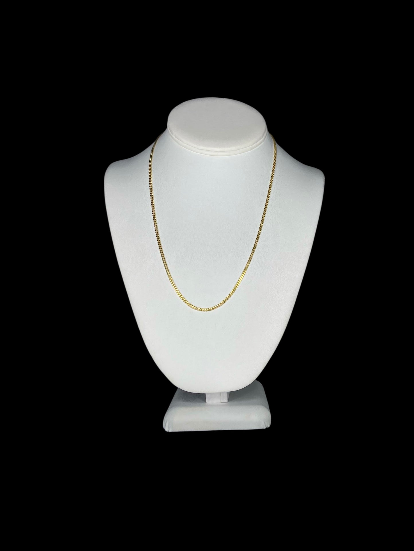Chaîne Figaro 26" en or jaune 14 carats