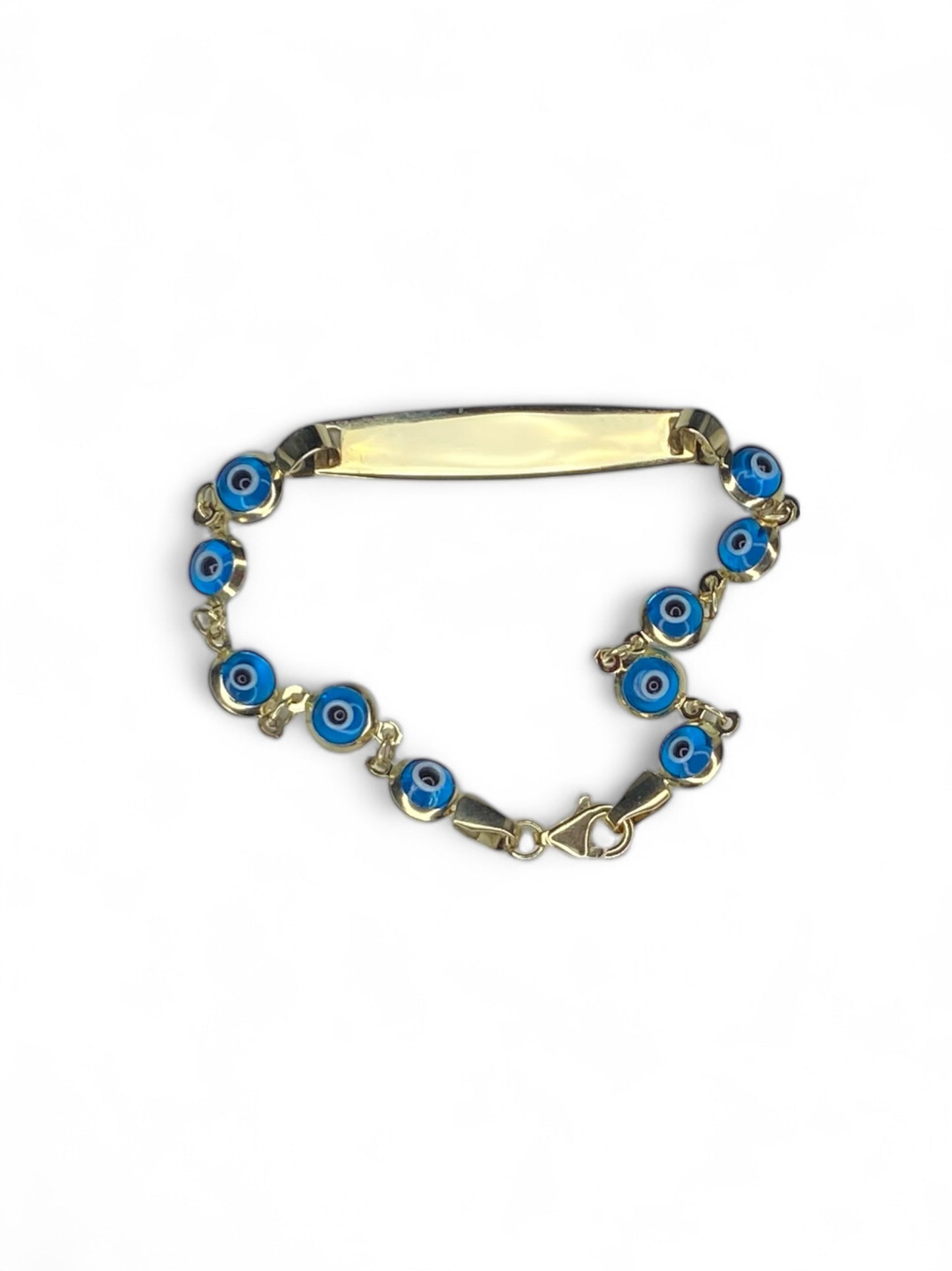 Bracelet gourmette en or jaune 14 carats