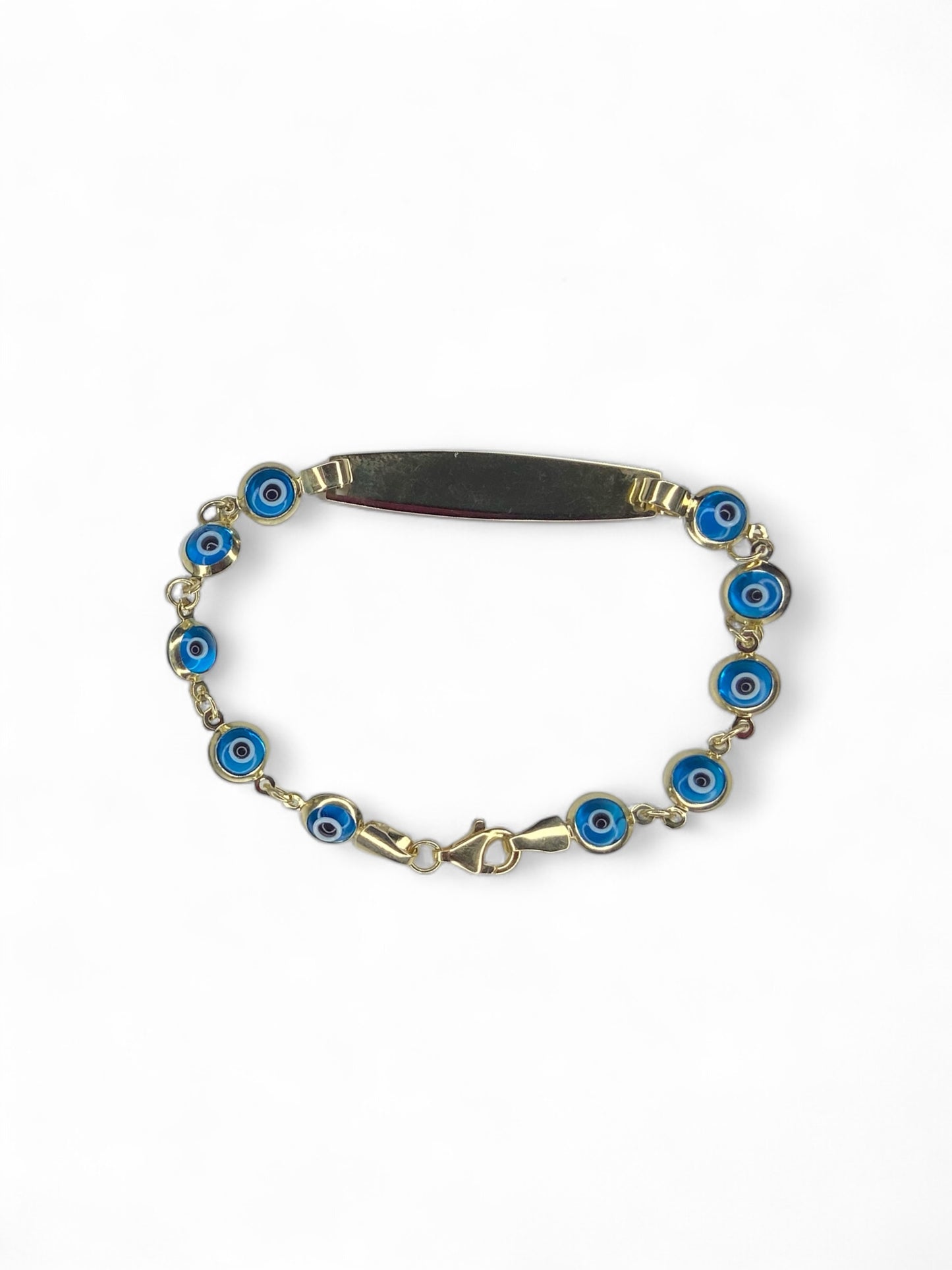 Bracelet gourmette en or jaune 14 carats