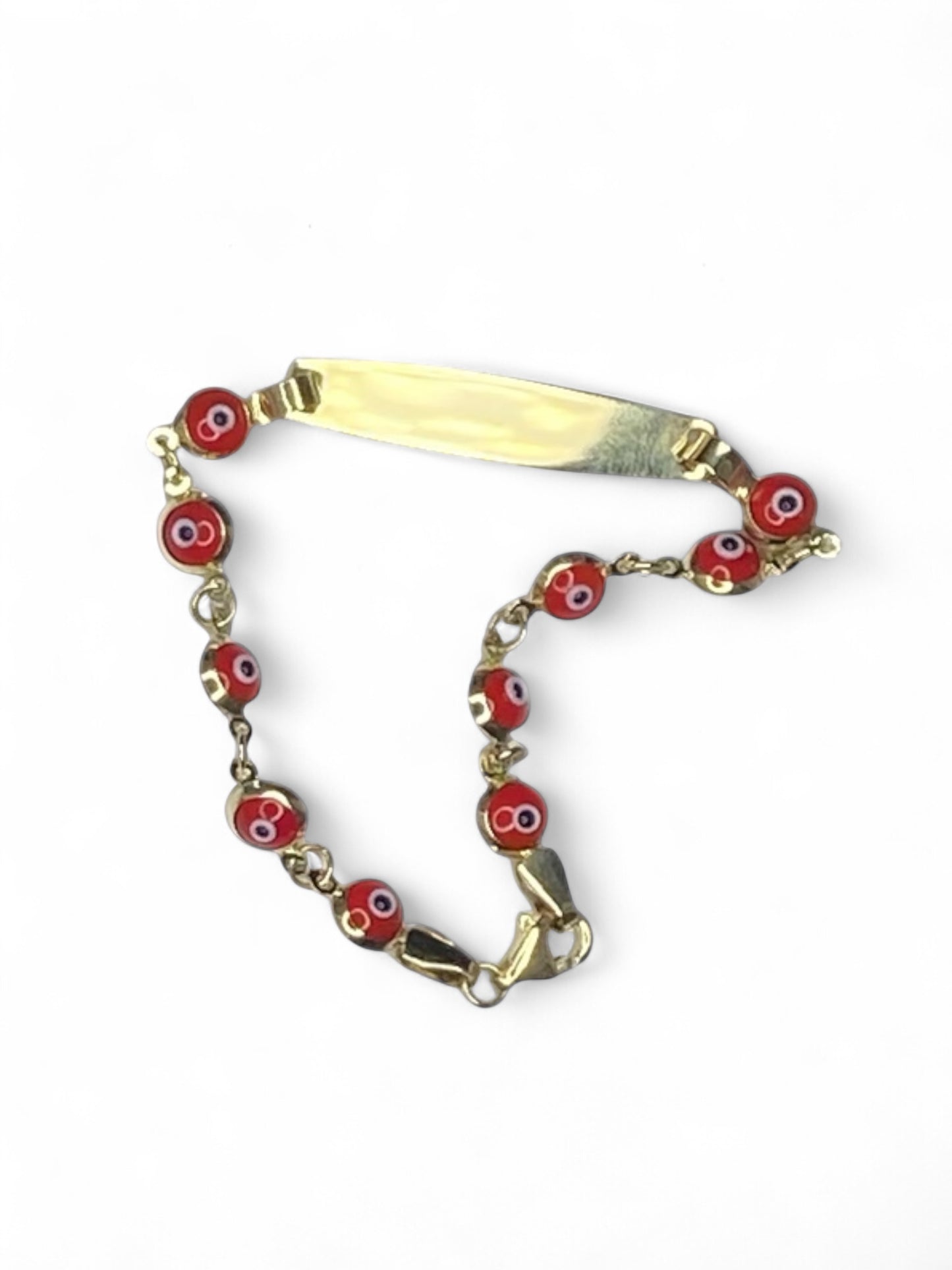 Bracelet gourmette en or jaune 14 carats