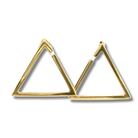 Boucles d'oreilles pendantes en or jaune 14 carats