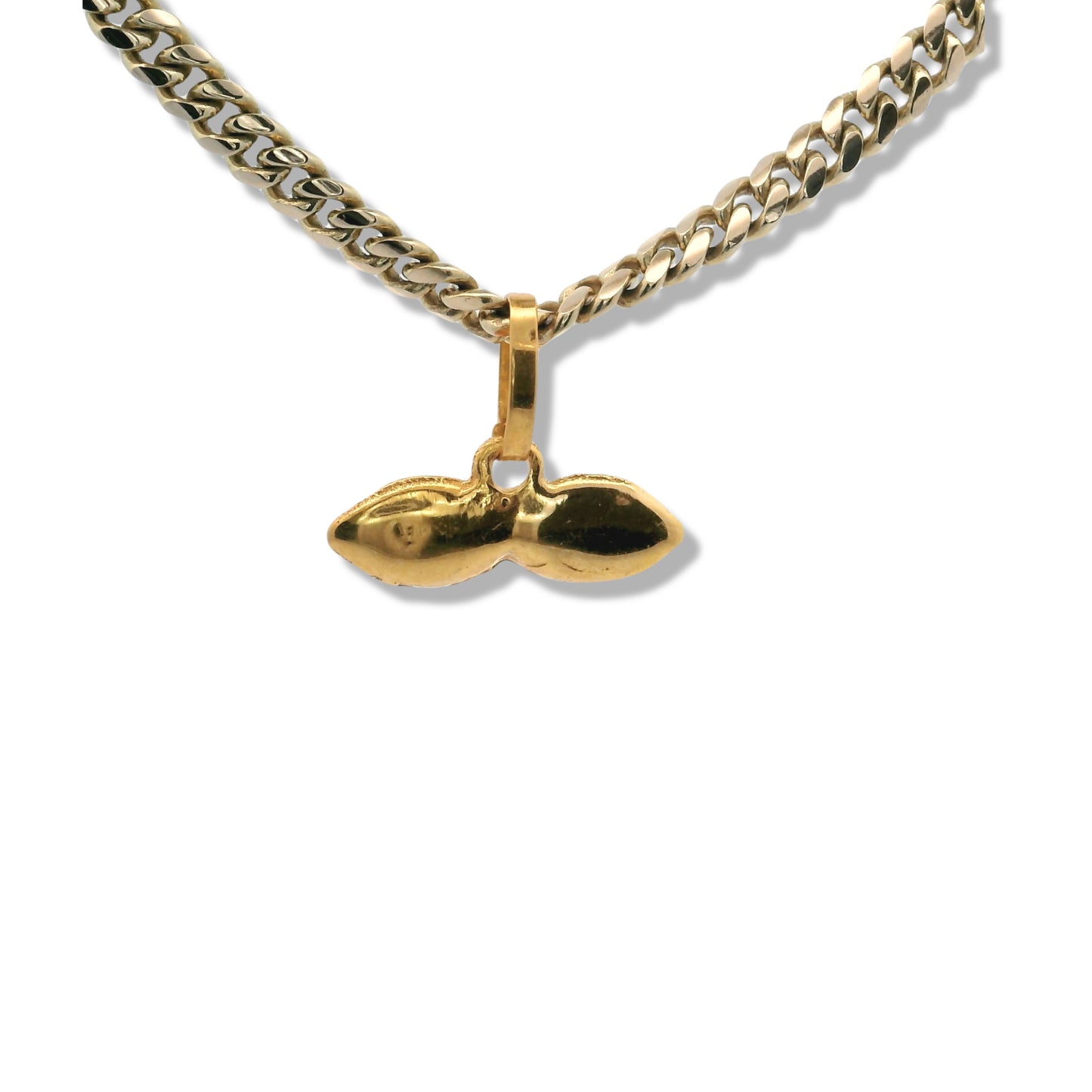 Breloque « Ojitos de Santa Lucia » en or jaune 14 carats