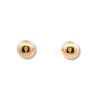 Boucles d'oreilles à tige en or jaune 14 carats (fermoir à vis)