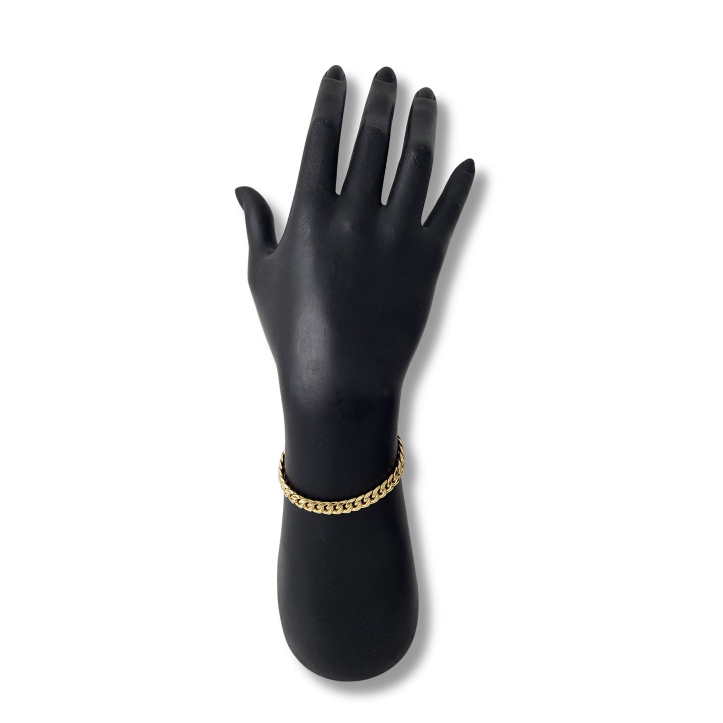 Pulsera de eslabones de oro amarillo de 14 quilates