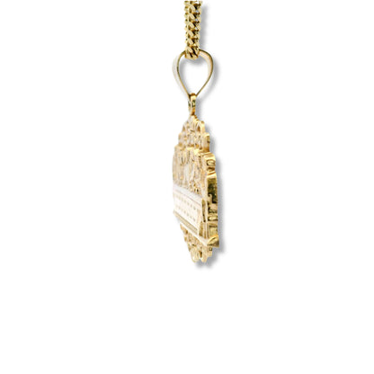 14K Yellow Gold Last Supper Pendant
