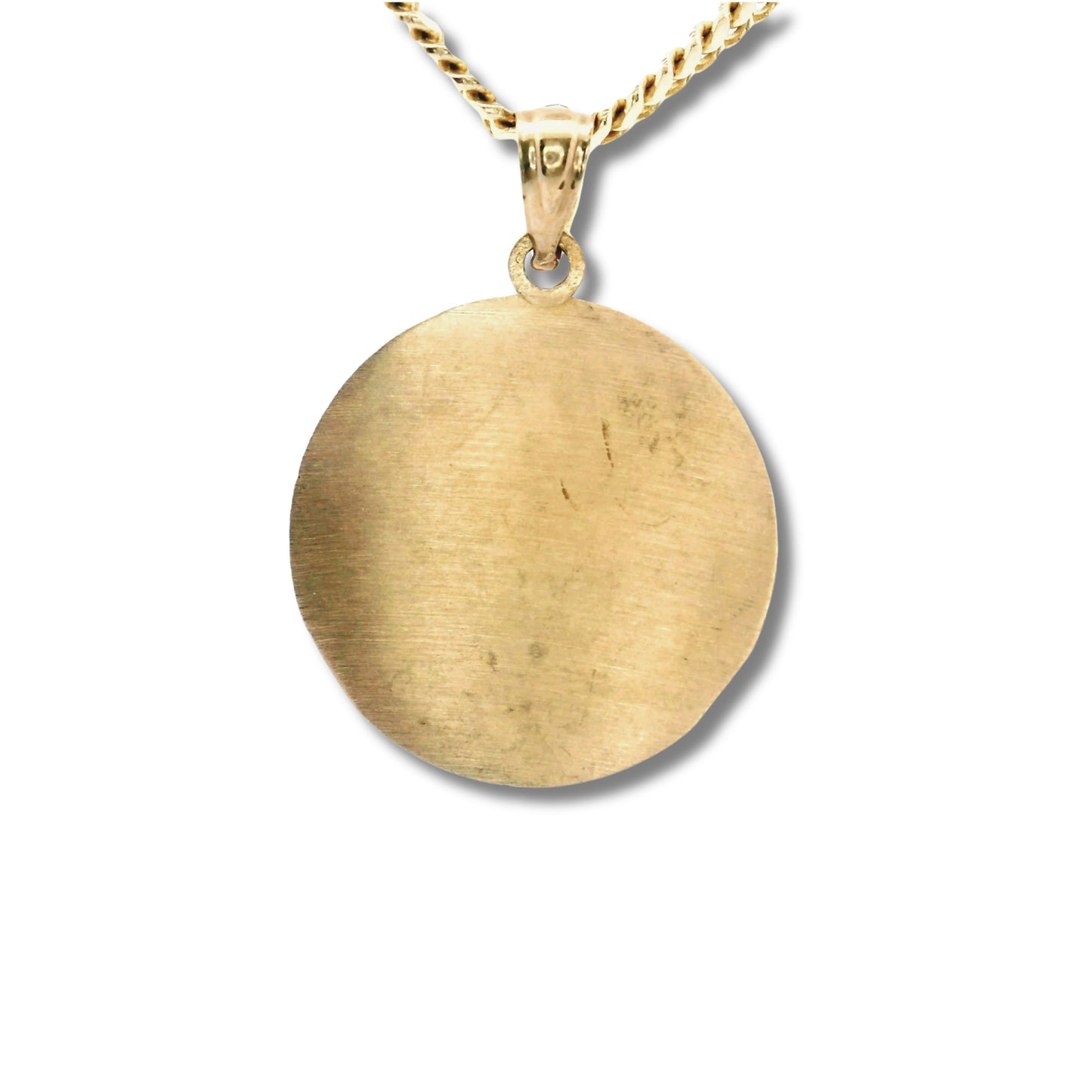 14K Yellow Gold Saint Jude Thaddeus Pendant