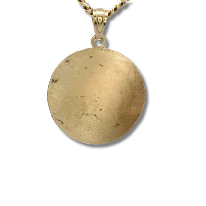 Pendentif Saint Georges en or jaune 14 carats