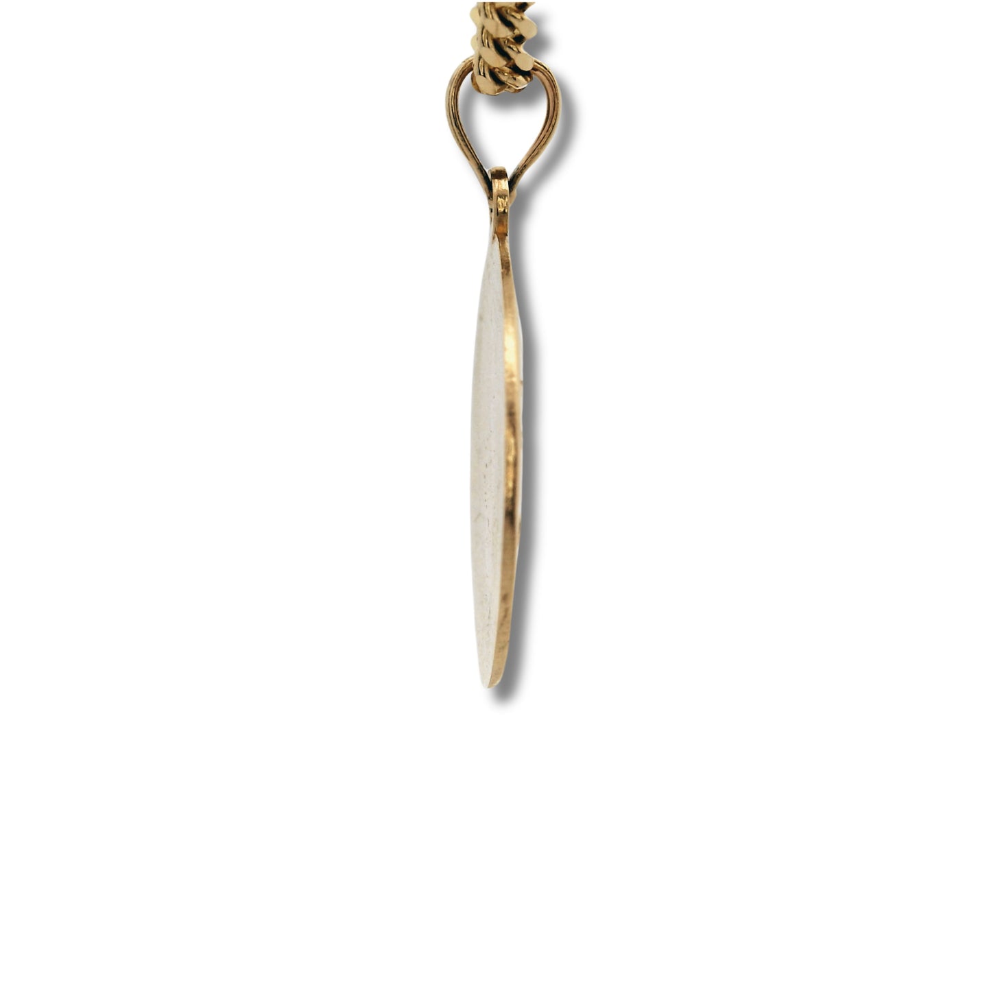 Pendentif Saint Georges en or jaune 14 carats