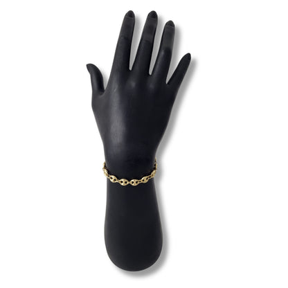 Bracelet Gucci Puff en or jaune 14 carats