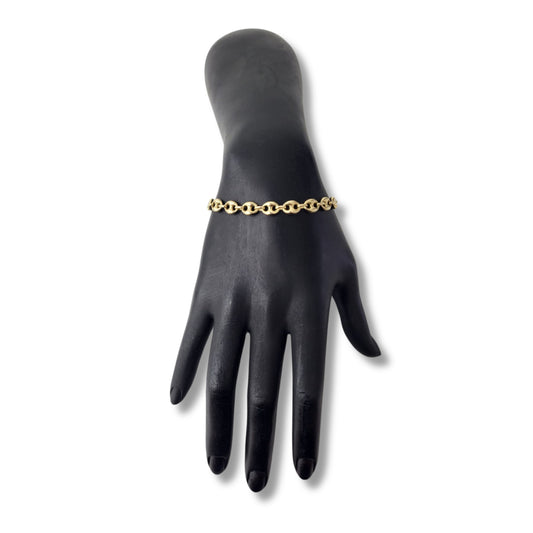 Bracelet Gucci Puff en or jaune 14 carats
