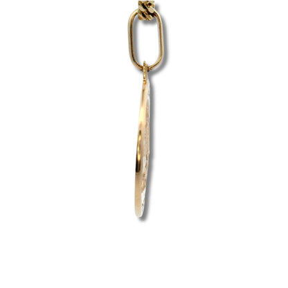 Pendentif Saint Lazare de Béthanie en or jaune 14 carats