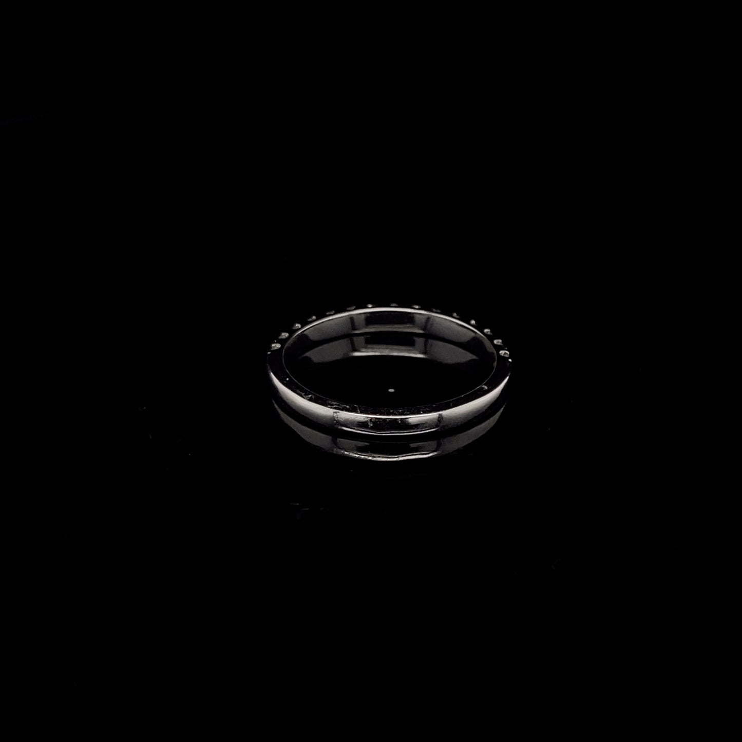 14KT White Gold Princess-Cut Diamond Engagement Ring 4 carats