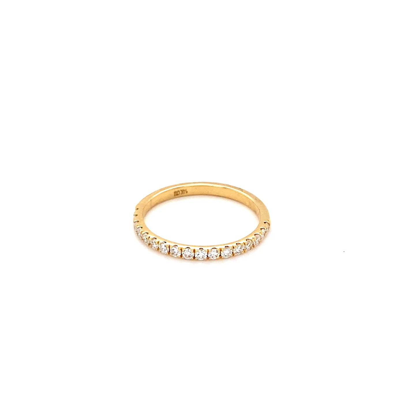 14KT Yellow Gold Radiant-Cut Diamond Engagement Ring 4 Carat