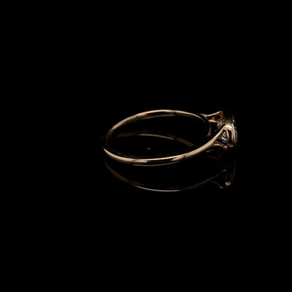 14KT Yellow Gold Pear-Cut Diamond Ring 1.5 Carat