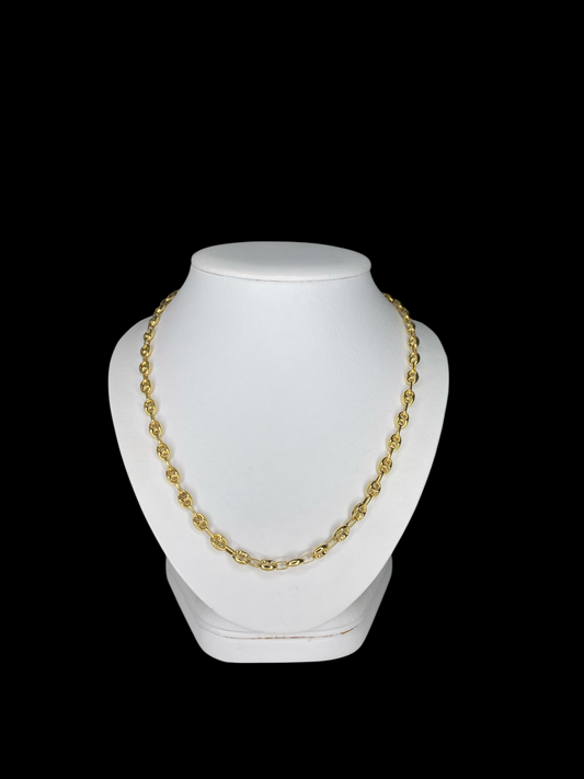 Chaîne Figaro 26" en or jaune 14 carats