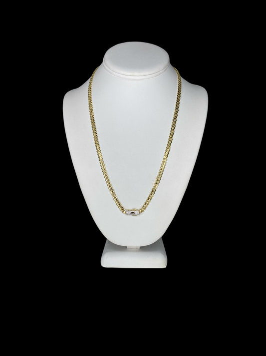 Chaîne Figaro 26" en or jaune 14 carats