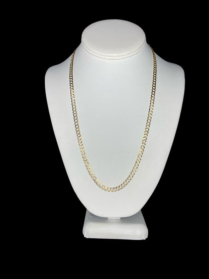 Chaîne Figaro 26" en or jaune 14 carats