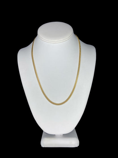 Chaîne Figaro 26" en or jaune 14 carats