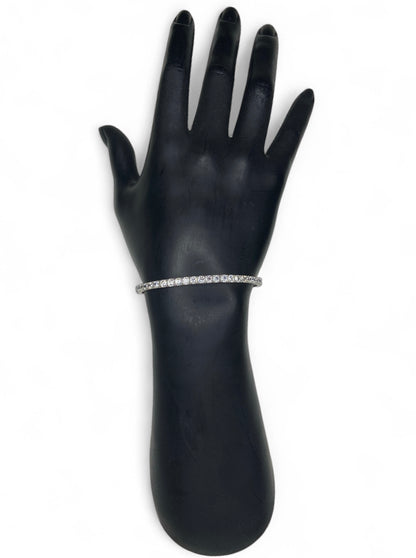 Bracelet gourmette en or jaune 14 carats