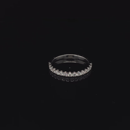 14KT White Gold Princess-Cut Diamond Engagement Ring 4 carats